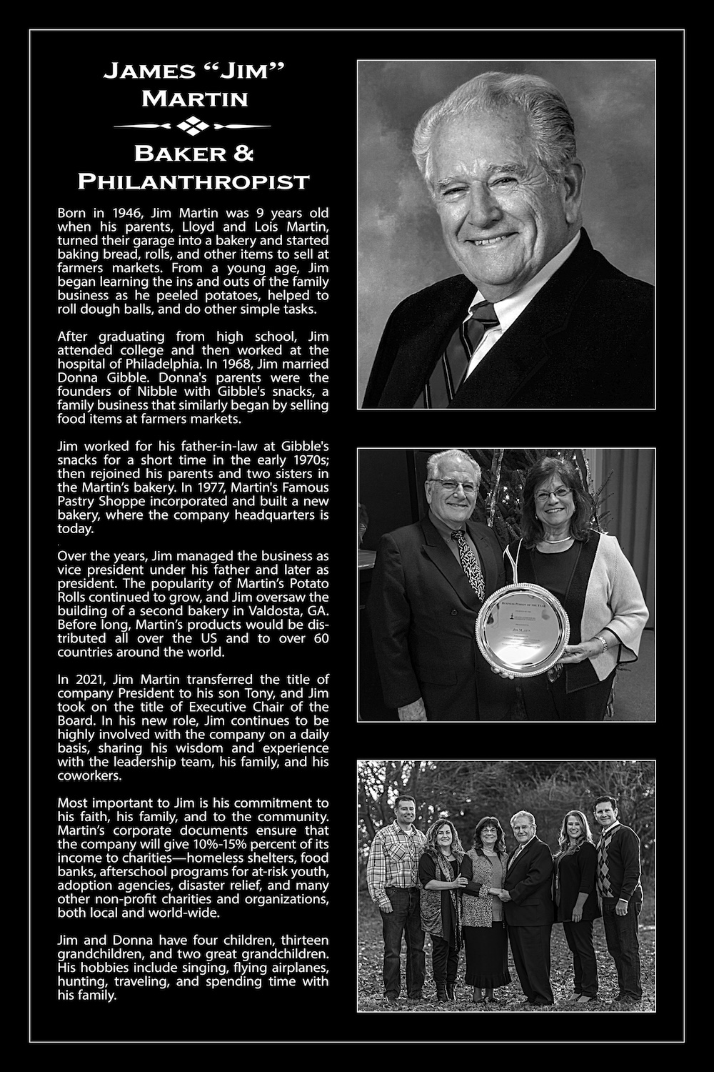 Jim Martin 2026 Baking Hall of Fame